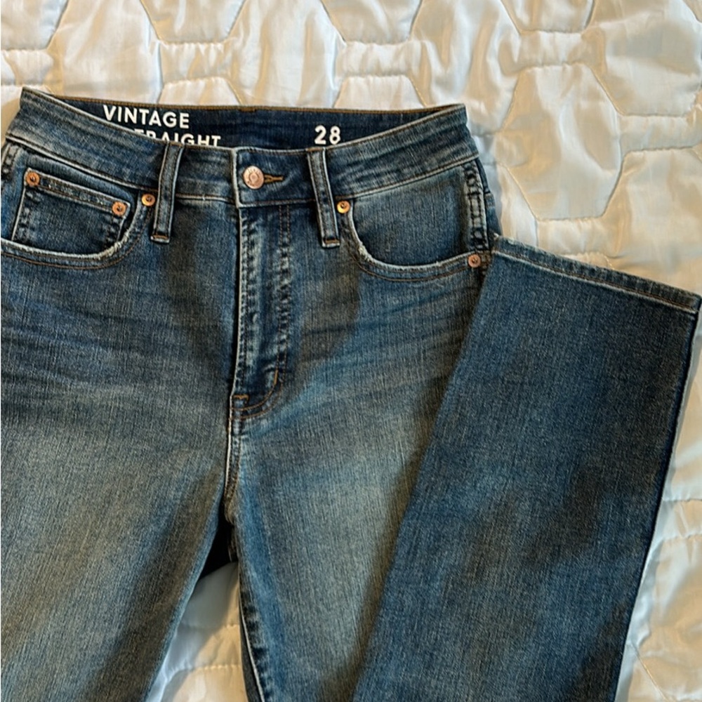 NWT - J. Crew Vintage Slim Straight Jeans Size 28